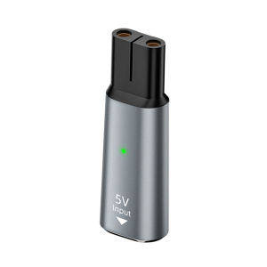 5V Type-C Shaver Adapter Charging Converter for Philips One Blade QP2520 QP2620 QP2510 QP2515 with Charging Indicator