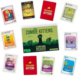 Zombie Kittens by Exploding Kittens - Card Games for Adults Teens & Kids - Fun Family Games
