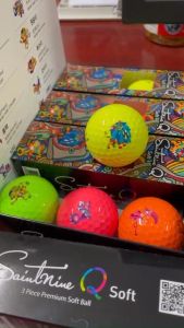 BÓNG GOLF SAINTNINE Q SOTF CHÍNH HÃNG HÀN QUỐC 12 Quả/hộp