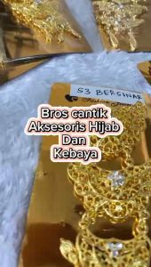 Bros Unik Kebaya & Brooch Cantik Wanita