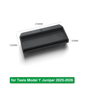 Storage Tray for Tesla Model Y YL Juniper 2025 Model 3 Highland Rear Screen Storage Box Dashboard Bracket Tissue Box ECT Panel