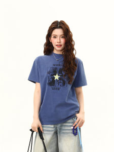 WILDAZI | American Style Graphic Print Box Boxy Tshirt