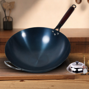 Non-stick Carbon Steel Wok Uncoated
