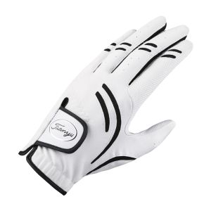 TTYGJ | Găng Tay Golf Nam Da PU Chống Trượt Chống Mài Mòn Thoáng Khí Tay Trái