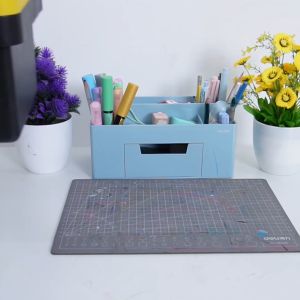 Kotak Perkakas Desain Ergonomis: Deli Toolbox 17 Inch Bahan PP