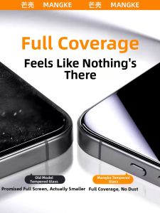 MENGKE.CASE | Dust-proof Shatterproof Full Coverage Privacy Screen Protector