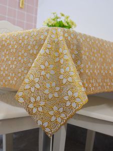 ผ้าคลุมโต๊ะพลาสติก PVC หนา กันน้ำ กันมัน กันร้อน ผ้าคลุมโต๊ะทานอาหารขนาดใหญ่สำหรับใช้ในบ้าน ผ้าคลุมโต๊ะทำงานแบบยาว สไตล์เรียบง่ายและโมเดิร์น