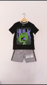 Setelan Kaos anak laki-laki Spidey Eyes Merah / BTM Kidz biru /Hulk Hitam /Kapten Biru Bxr Usia 2-10 tahun / Pakaian anak cowok