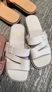 Sandal Wanita Terbaru/Sendal Selop Karet Goryeo 2530-1/Sendal Jelly Flat Import Kekinian