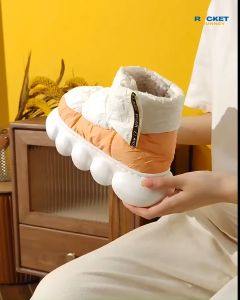 Charging Electric Winter Heated Shoes 5000mAh Battery Thermal Shoes Mens Womens Heating House Slippers Shoes Washable