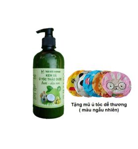 Kem xả ủ tóc Bưởi - Dừa non ( tặng mũ trùm tóc ngẫu nhiên)
