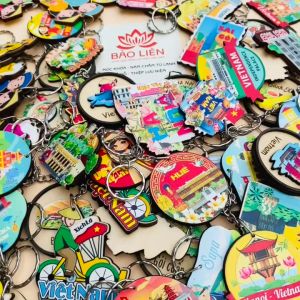 COMBO 06 Móc khóa lưu niệm Việt Nam chủ đề Huế - Đà Nẵng - Hội An - Tiết kiệm 20%