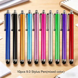 10Pcs Capacitive Stylus Random Color Touch Drawing Pencil for iOS Android iPad iPhone Samsung Xiaomi Tablet Phone