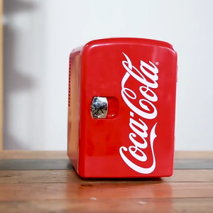 COD Coca-Cola Small Refrigerator Mini Fridge Refrigerator Inverter Small FridgeCar Mini Refrigerator Refrigeration Household Dormitory Students Changes In Temperature Box4L/6L/8L/9L/12L/20LF