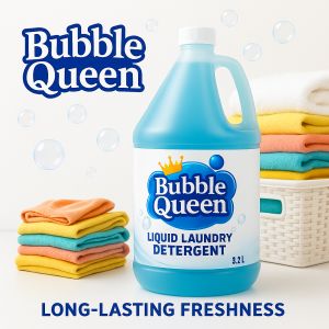 BUBBLE QUEEN LIQUID DETERGENT 1 Gallon