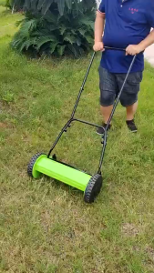 DEKES Hand pushed lawn mower without engine lawn mower garden lawn mower household weeding machine