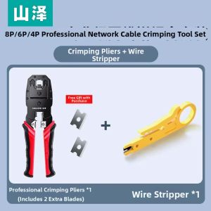 Samzhe | Professional Network Cable Tool Set Multi-Function Wiring Kit