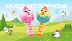 Mabo TOY Children Bluetooth Multifunctional Singing Microphone Boy And Girl Early Education Toys Rechargeable