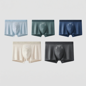 Antibacterial Massage Cotton Briefs