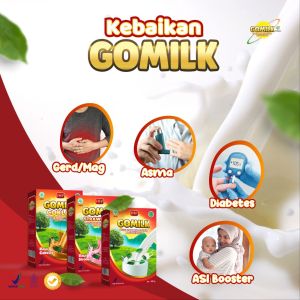 GOMILK SUSU KAMBING ETAWA EXTRA HERBAL Untuk Pertumbuhan Anak 200g