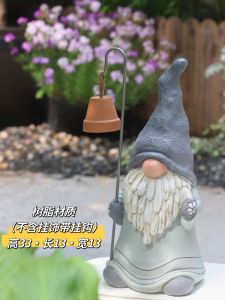 Gandalf Outdoor Decorative Ornaments Yard Landscape Mosquito Coil Socket Fairy Decoration Creative Resin Sculpture American Style
