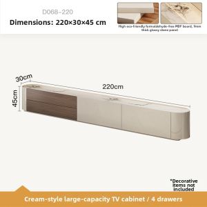 Ultra-slim Home Living Room TV Cabinet With Storage