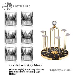 BANGBEBE | Luxury Crystal Whiskey & Beer Glass Set
