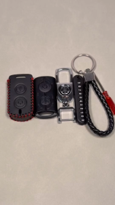 Yamaha NVX Nmax v2 2022 Aerox S Xmax Sniper 155 Remote Key leather Case Cover with Keychain