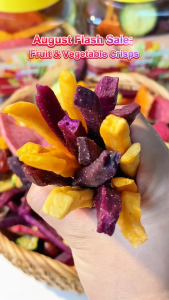 Mr.Squirrel Spicy Dried Mixed Fruits And Veggies Dried Fruits Healthy Snack Vegetable Chips Ready to Eat