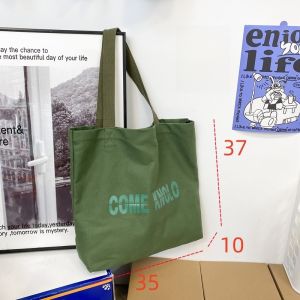 Large Capacity Canvas Tote Bag Mens Commuter School Bag Student Class Book Bag Retro Japanese Style Soft Shoulder Bag