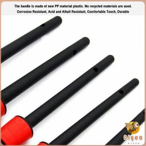 Digeo 5PCS Car Detailing Brushes Car Wash Slit Brush Clean Seat Detail Brush for Cleaning Car Interior Ext