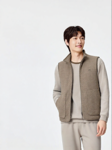 Purcotton | Warm Reversible Cotton Mens Vest
