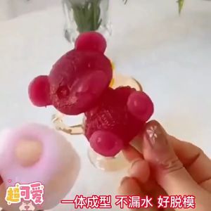 Yiha แม่พิมพ์น้ำแข็งรูปหมี แม่พิมพ์น้ำแข็งน่ารักตะมุมิ เด็กๆชอบ พร้อมจัดส่ง Ice Bear Mould