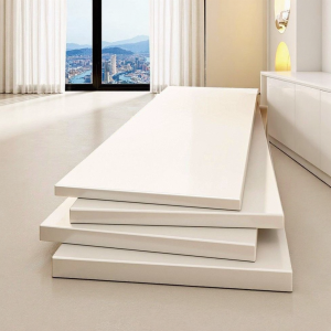 Jiaxun | Eco-Friendly Unpainted White Solid Wood Conference Table Panel