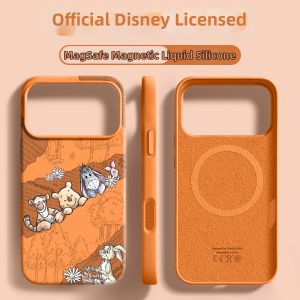 pinsai | Magnetic Liquid Silicone Cartoon iPhone Case