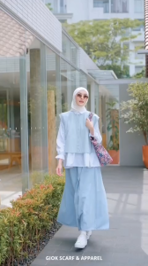 Anthea Tote Bag By Giok bahan Parasut printing Tas kecil wanita premium cantik