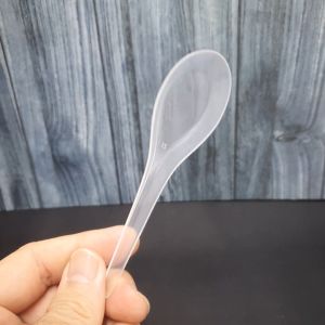 Sendok Bebek Plastik Tirta Bening by KLIR kualitas PREMIUM / BAHAN KOKOH / ANTI JAMUR
