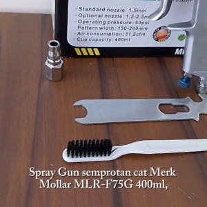 Mengenal Semprotan Cat Merek MOLLAR MLR-F75G 400ML