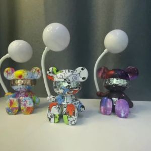 ChildrenS Table Lamp ChildrenS Room Study Desk Dormitory Boys And Girls Cartoon Charging Lamp Bedroom Bedside Small Night Lamp