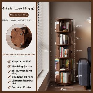 DONGMU | Giá Sách/Giá Để Góc Có Thể Xoay