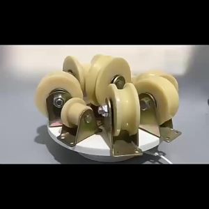 Nylon V-Shaped U-Groove Rail Wheel