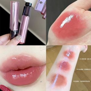 Joocyee Ferment Essence Glass Lip Glaze Matte Lipstick Water Sensation Transparent Glossy White Enhancing Versatile Lip Gloss