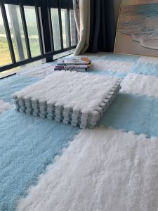 Thảm Phòng Ngủ Dày Lông Cừu Cho Trẻ Em Thảm Phòng Khách Thảm Trang Trí Nhà Thảm Phòng Ngủ Thảm Tròn Thảm Chống Trượt