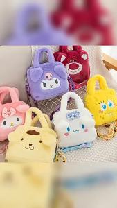 Sanrio Kuromi Capybara Anime Túi Xách My Melody Cinnamoroll Sang Trọng Túi Đựng Mỹ Phẩm Hello Kitty Du Lịch Bảo Quản Đồ Chơi Nữ Quà Tặng