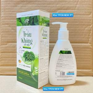 Dung Dịch Vệ Sinh Nữ Trầu Không Lô Hội 150ml Nano Bạc Hỗ trợ Ngăn Ngừa Vi Khuẩn Ngăn Mùi Se Khít Vùng Kín