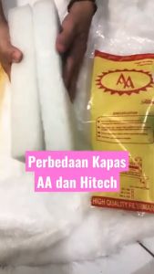 Kapas HITECH Kuning 1 Lapis - HI TECH Busa TEBAL Filter Kolam Aquarium