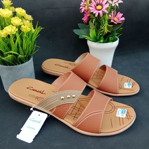 PROMO...SANDAL WANITA DEWASA TERBARU C06 SANDAL MASA KINI TRENDY TERKECE KEKINIAN MURAH DAN BERKUALITAS TERBAIK
