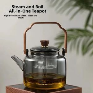 Heat-resistant & Thick Glass Teapot Large Capacity