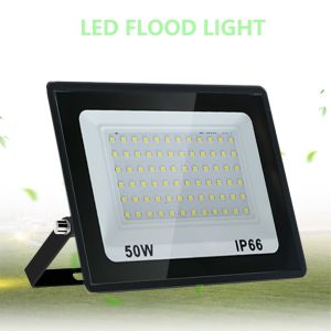 LED Flood Light 10W 20W 30W 50W 100W 150W 200W 300W AC220V IP66 Waterproof Outdoor Floodlight Spotlight LED Garden Lights