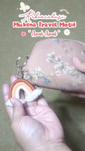 Mukena Anak Travel Mini motif Parasut Korea 2in1 (7-9th) | Mukena Anak